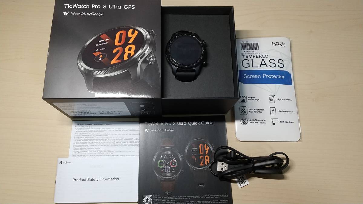 HOT，得価 TicWatch Pro 3 Ultra GPS スマートウォッチ Wear OS by Google(スマートウォッチ本体)｜売買されたオークション情報、yahooの商品情報をアーカイブ公開 - オークファン スマートウォッチ本体
