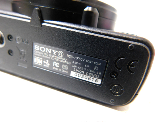 美品◇SONY/ソニー DSC-HX60V デジカメ/ブラック◇ソフトケース付き