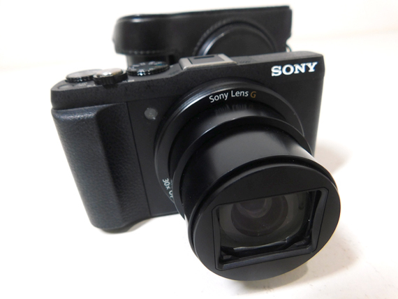 美品◇SONY/ソニー DSC-HX60V デジカメ/ブラック◇ソフトケース付き