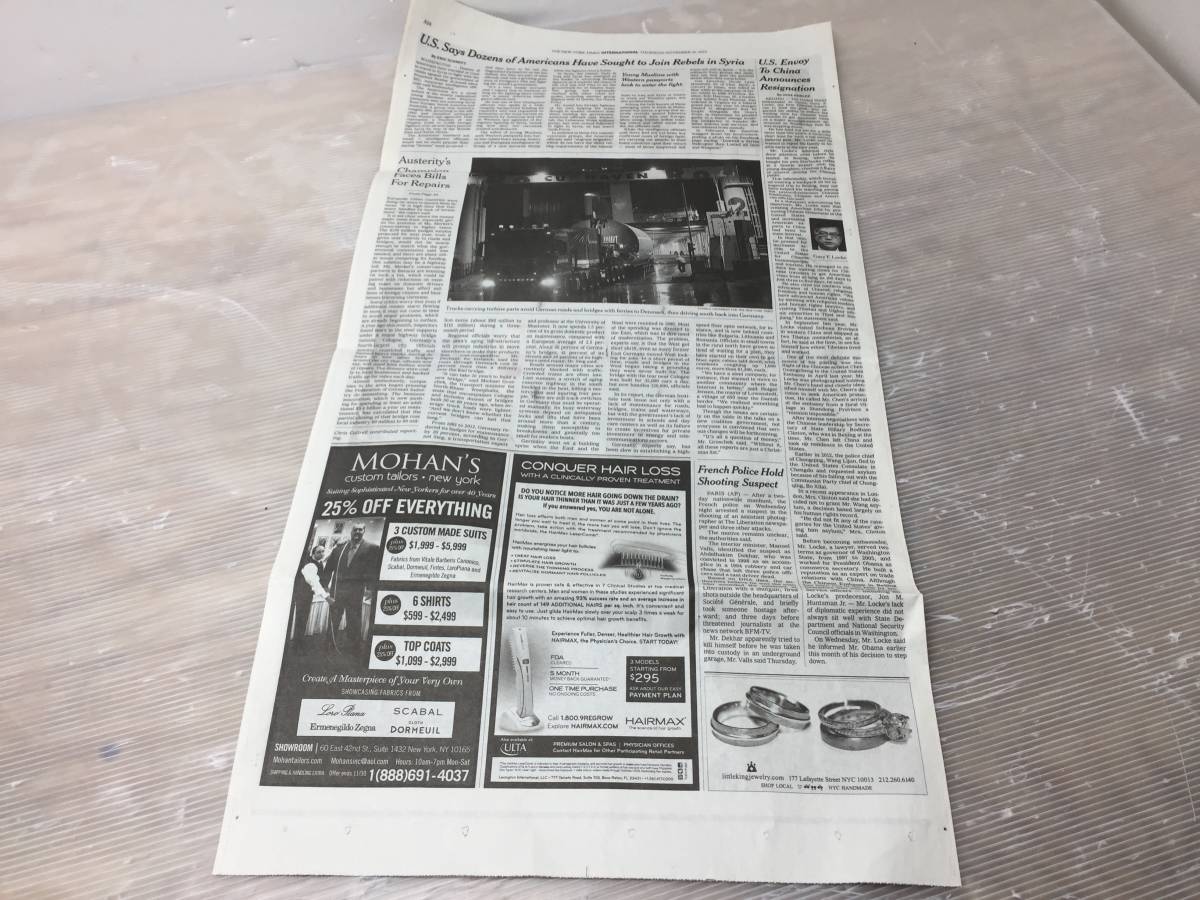 Onepice Usa ワンピース 新聞ジャック Opj47 ルフィ ニューヨークタイムズ アメリカ レア 現状品 その他 売買されたオークション情報 Yahooの商品情報をアーカイブ公開 オークファン Aucfan Com