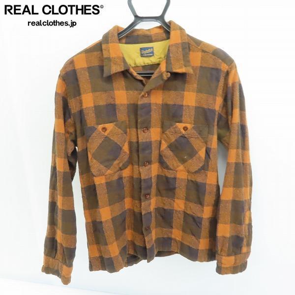  TENDERLOIN/テンダーロイン WOOL CHECK SHT ウール チェックシャツ/M /060(長袖シャツ)｜売買されたオークション情報、yahooの商品情報をアーカイブ公開 - オークファン 男性用