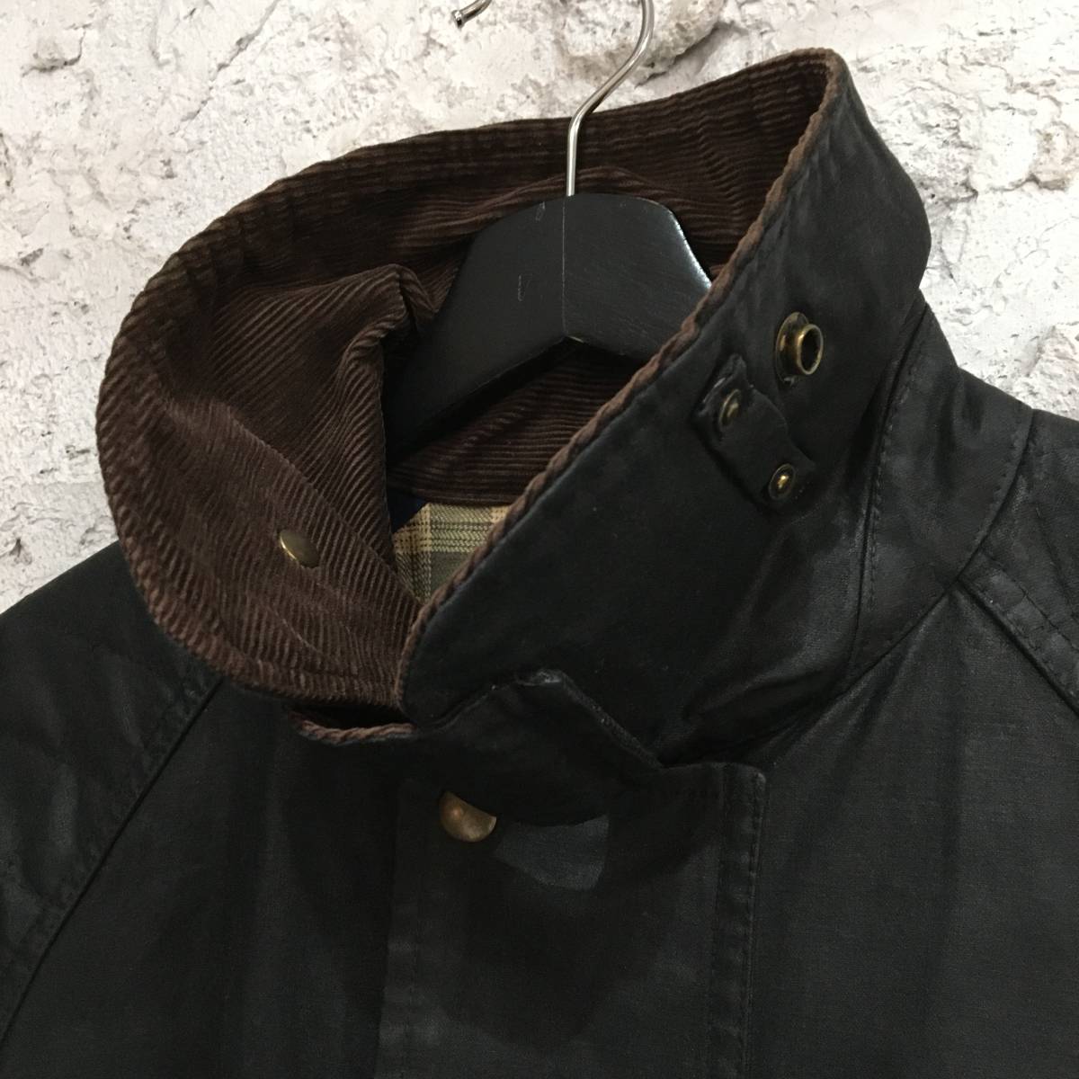 美品 ANACHRONORM Damaged Wax Duck Field Jacket アナクロノーム 