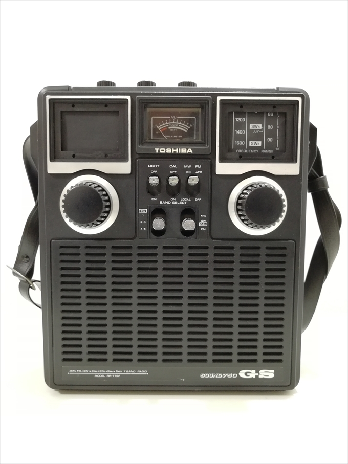 TOSHIBA RP-775F ラジオ SOUND 750GS TOSHIBA RP-775F 東芝ICラジオ SOUND750 GS サウンド750GS 昭和レトロ