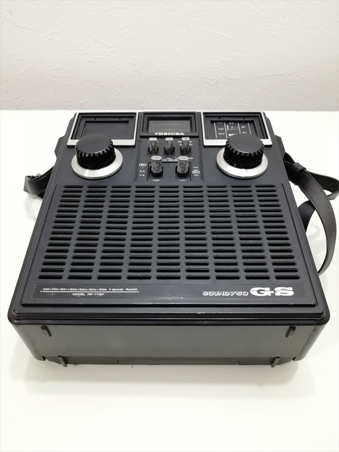 TOSHIBA RP-775F 東芝ICラジオ SOUND750 GS サウンド750GS 昭和レトロ