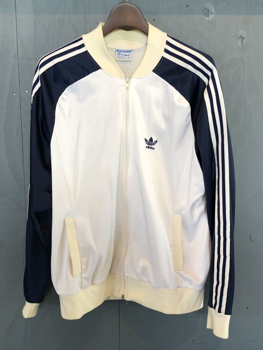 80年代ヴィンテージ adidas ATP ジャージ トラックジャケット 世田谷ベース風アイテム　サイズL