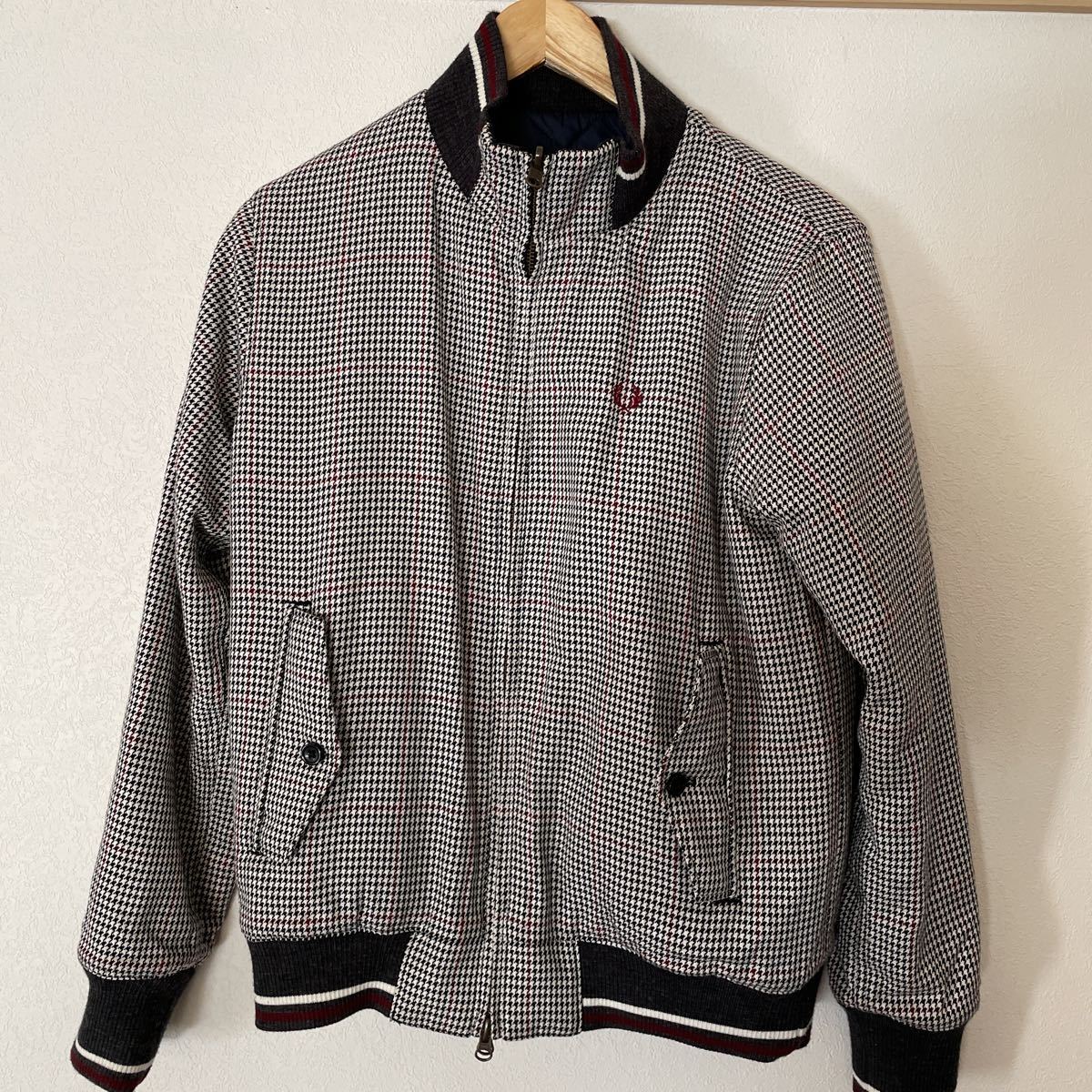 比較的美品！フレッドペリー FRED PERRY リバーシブル ジャケット