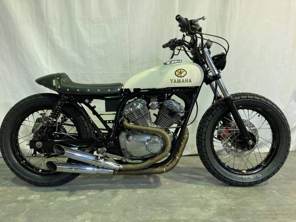 SRV250 ダートラ仕様 ワンオフカスタム SRタンク ステンレススポーク
