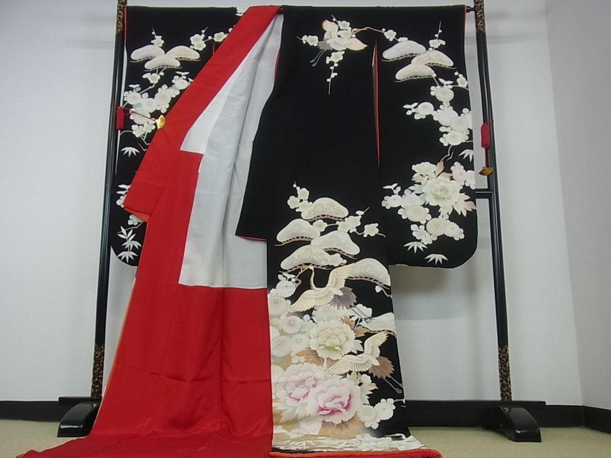 舞妓　お引き摺り(振袖) 楽天市場】裾引き振袖 踊り 着物 御守殿 お引きずり お引き お引き摺り