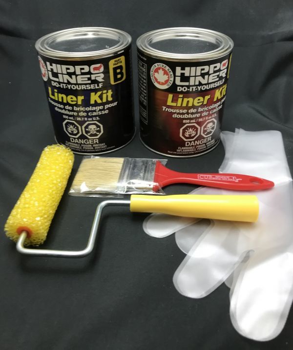 送料無料 ヒッポーライナー 2液ウレタン樹脂 荷台防錆塗料 ベッド