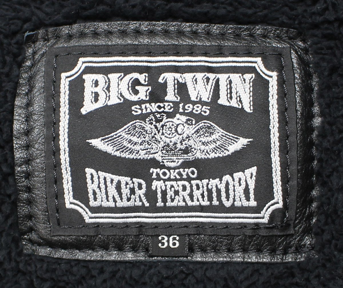 BIGTWIN (ビッグツイン) LEATHER ZIP PARKA / レザージップパーカー 