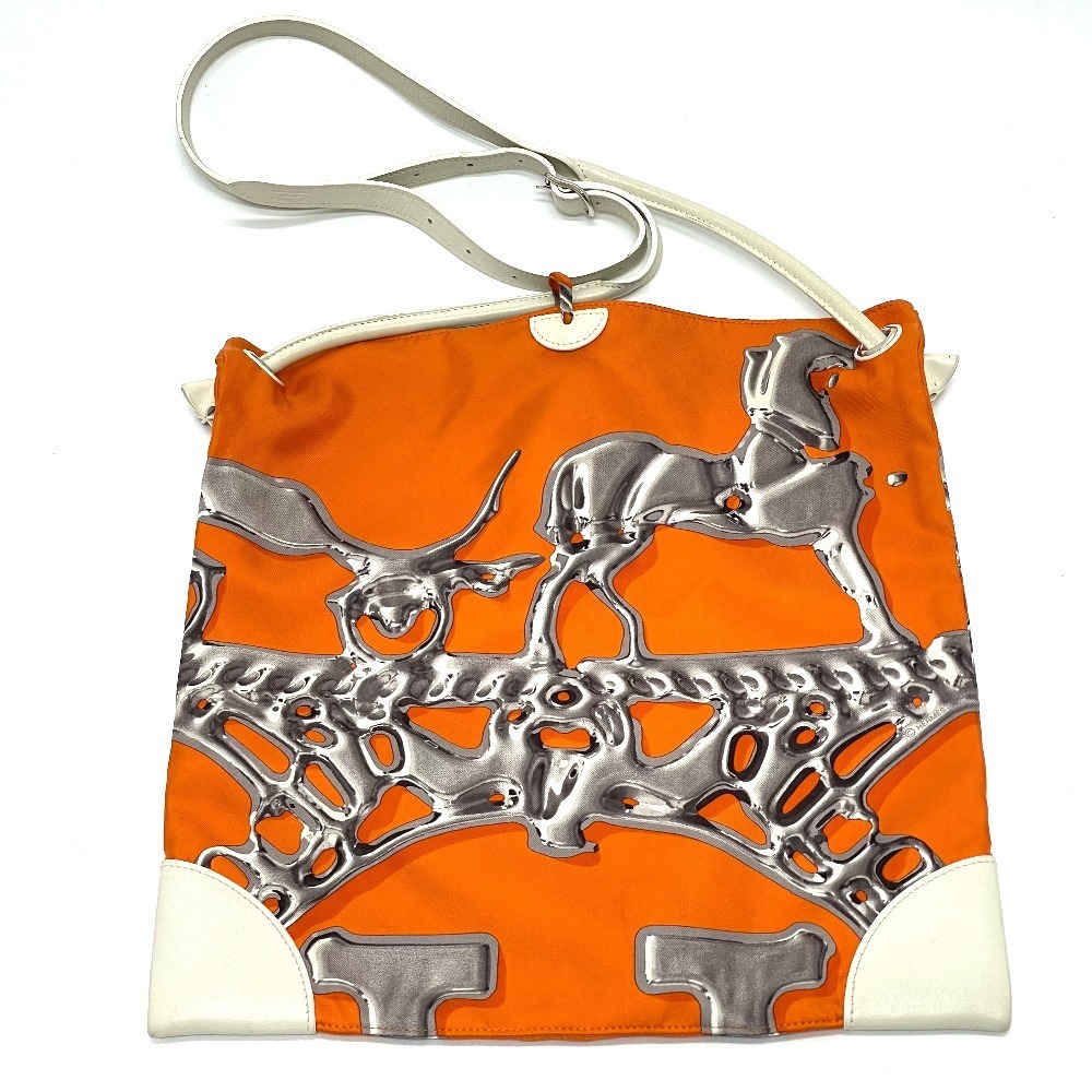 HERMES エルメス シルキーシティPM カバン ポーチ付き ショルダー  