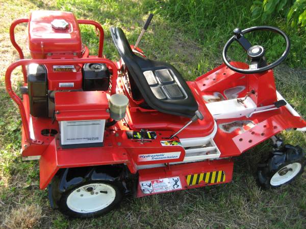 乗用草刈機 中古 SATO SRM820VH HST ロビン11PS(本体)｜売買