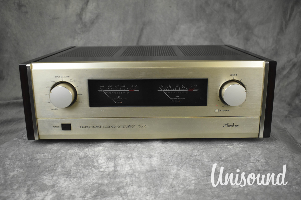 送料無料!!】☆ Accuphase E-305 アキュフェーズ プリメインアンプ