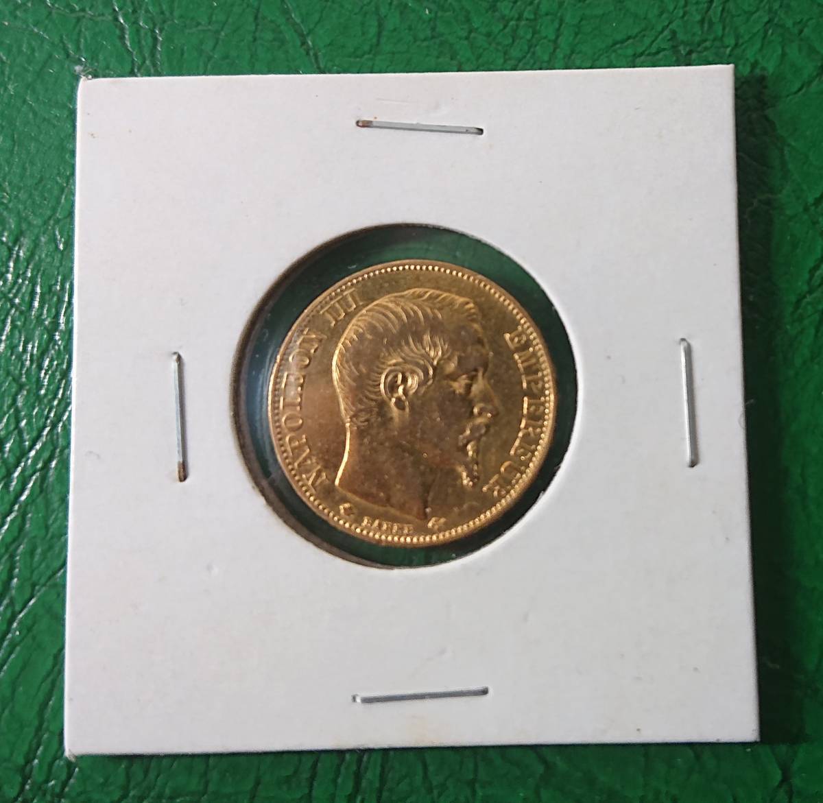ナポレオン3世 20フラン金貨 フランス 硬貨・コイン 1859年（A）美品 -「ナポレオン3