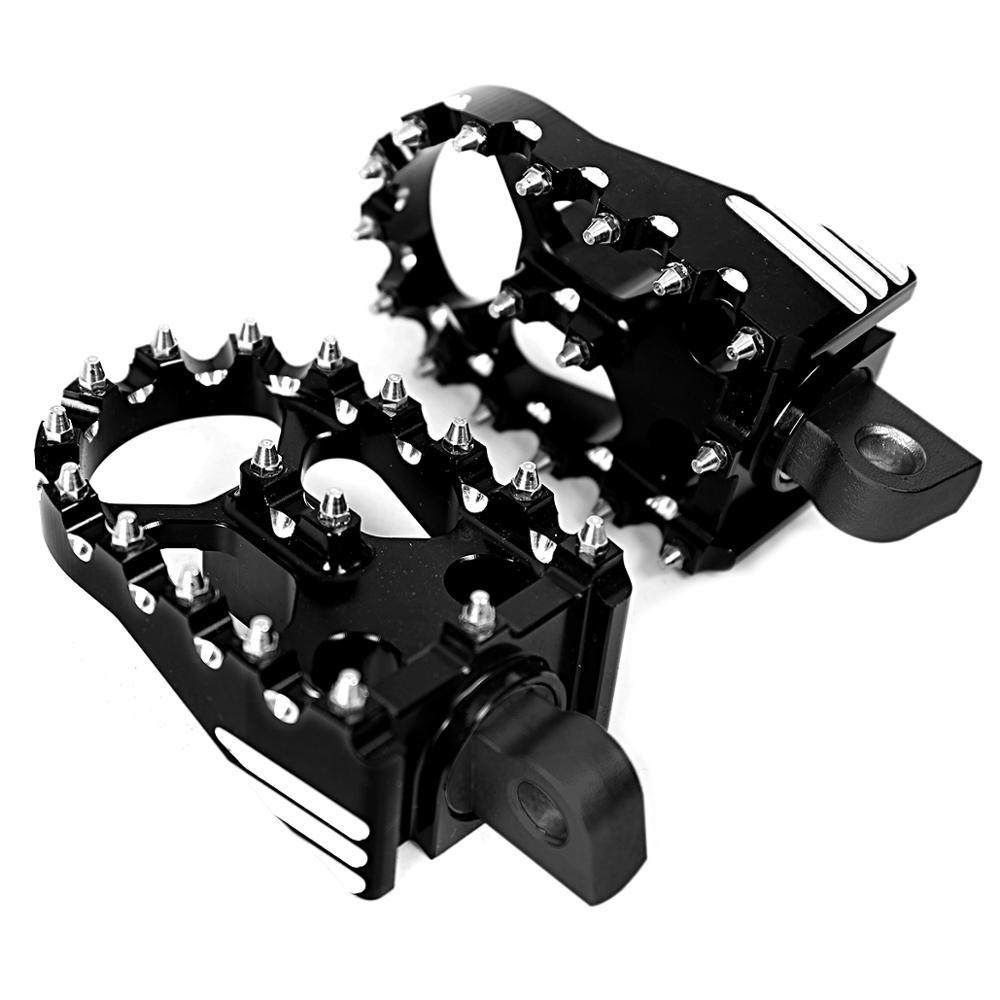 バイク フロントフットペグ ペダル レスト ステップ ハーレー ダイナ スポーツスター ツーリング 883 ストリート ボブ