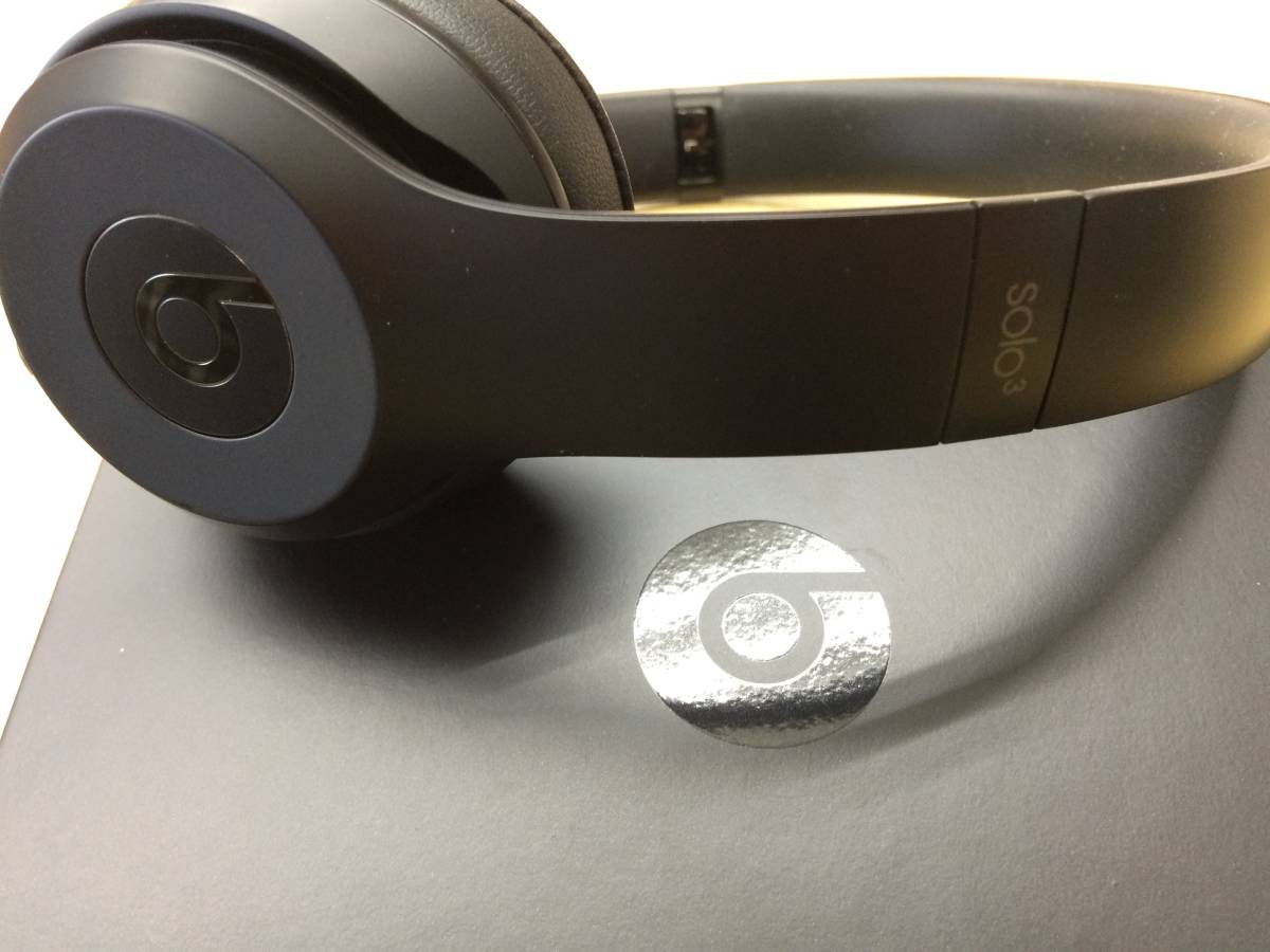 (HB487) Beats Solo3 Wireless ヘッドフォン - The Beats Icon Collection - マットブラック Wireless - Beats 3.0 Club »