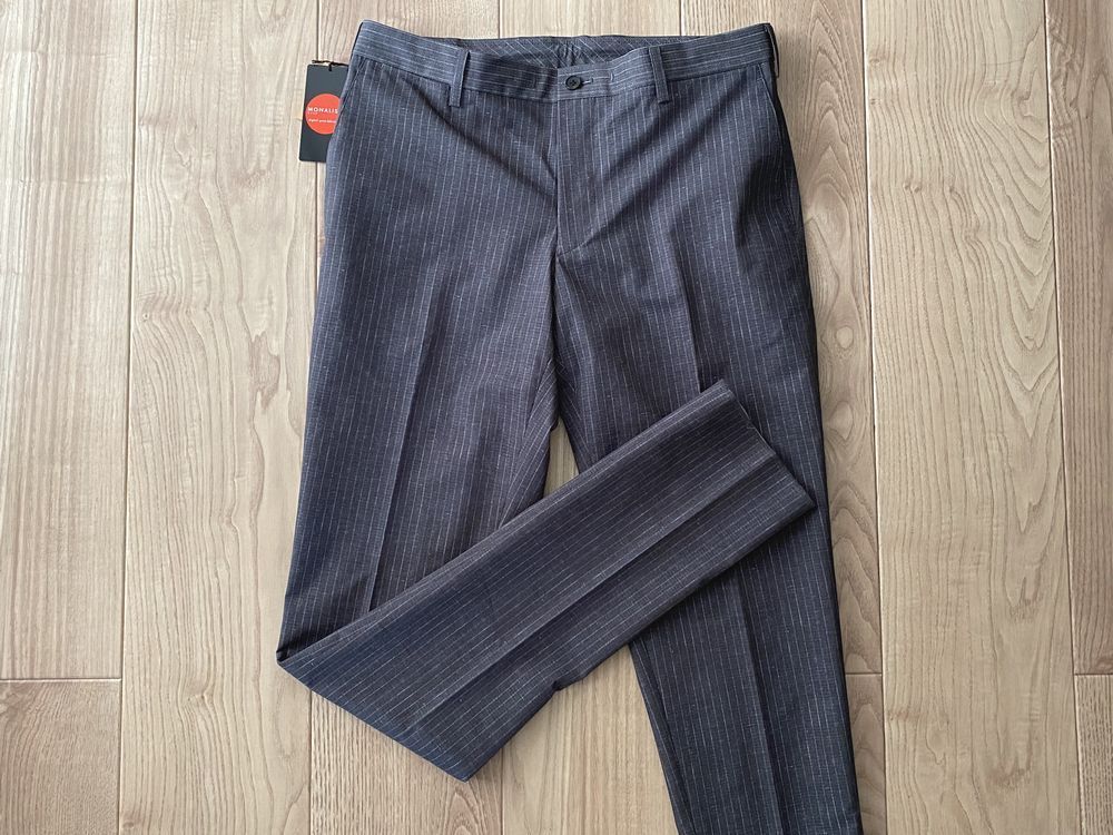 新品 COMME CA MEN コムサメン MONALISA ストライププリント 