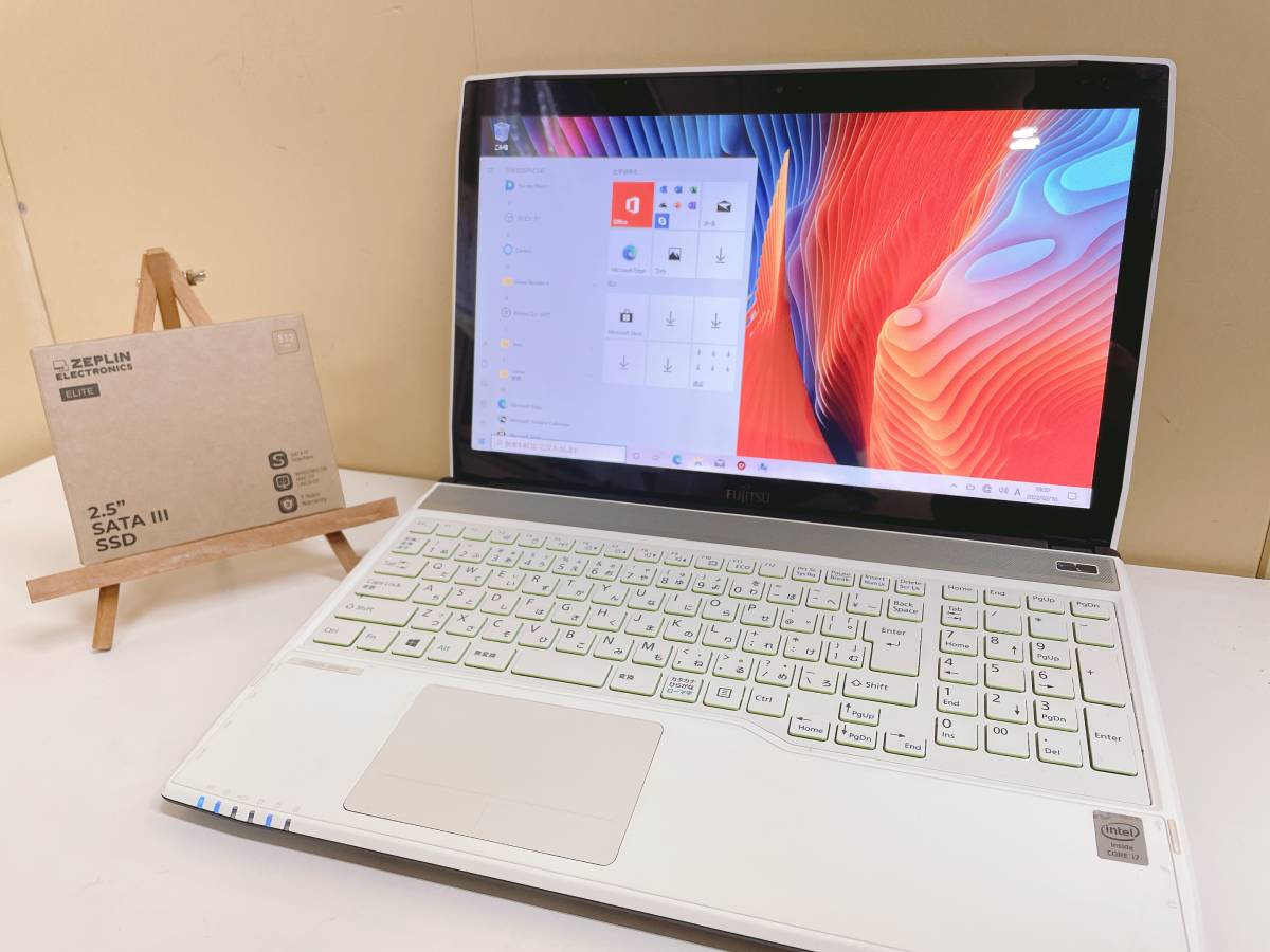 Core i7 ☆最高峰 即決特典あり オフィス付き ノートパソコン 