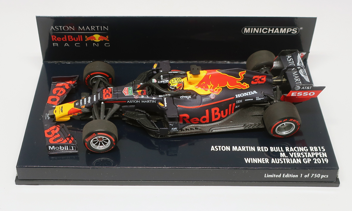 レッドブル 1&frasl;43 ミニチャンプス アストンマーチン レーシング ホンダ RB15 アストン | アストンマーティン ☆ マーチン ブル レッド MINICHAMPS 公式