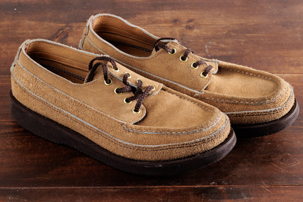 RUSSELL MOCCASIN/ラッセルモカシン/ボートシューズ/US8E/スウェード