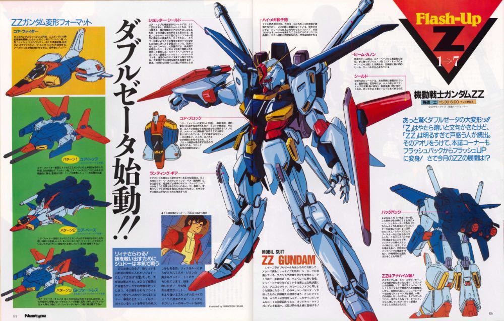 機動戦士ガンダムzz 設定画 彩色設定 ダブルゼータ 検索用 版権セル画 動画 大河原邦男 エヴァンゲリオン マクロス ガンプラ ガンダム 売買されたオークション情報 Yahooの商品情報をアーカイブ公開 オークファン Aucfan Com