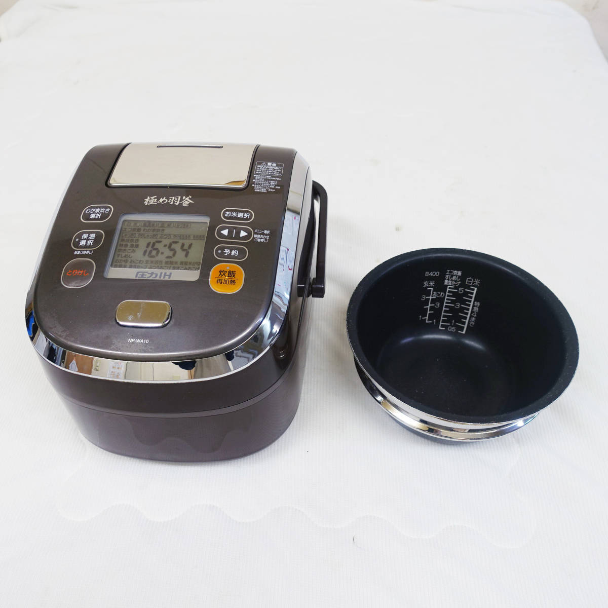 極め羽釜 ZOJIRUSHI NP-WA10 象印 公式通販 圧力IH炊飯器 圧力IH炊飯 