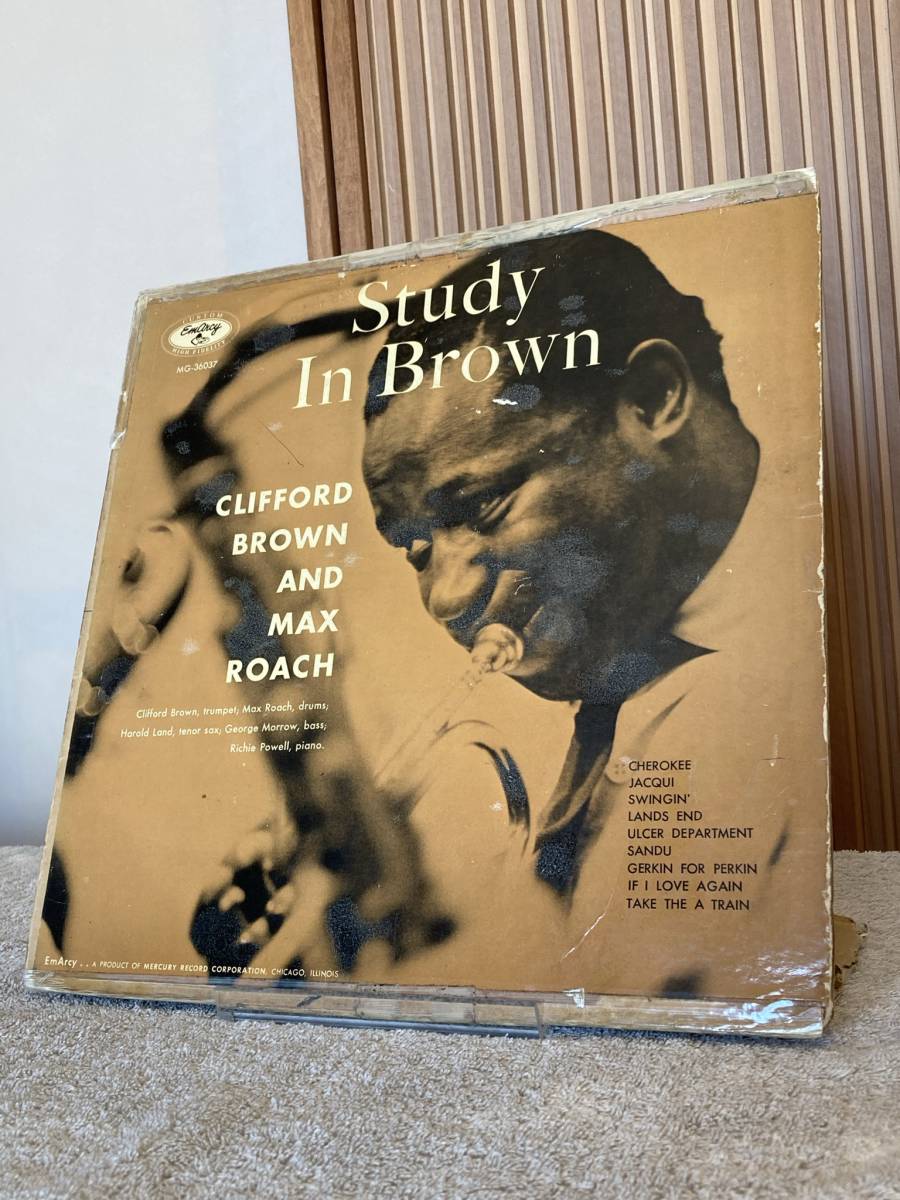 送料無料，正規品 片YMG STUDY IN BROWN / CLIFFORD BROWN AND MAX ROACH EMARCY MG36037 クリフォードブラウン(ジャズ一般)｜売買されたオークション情報、yahooの商品情報をアーカイブ公開 - オークファン ジャズ一般