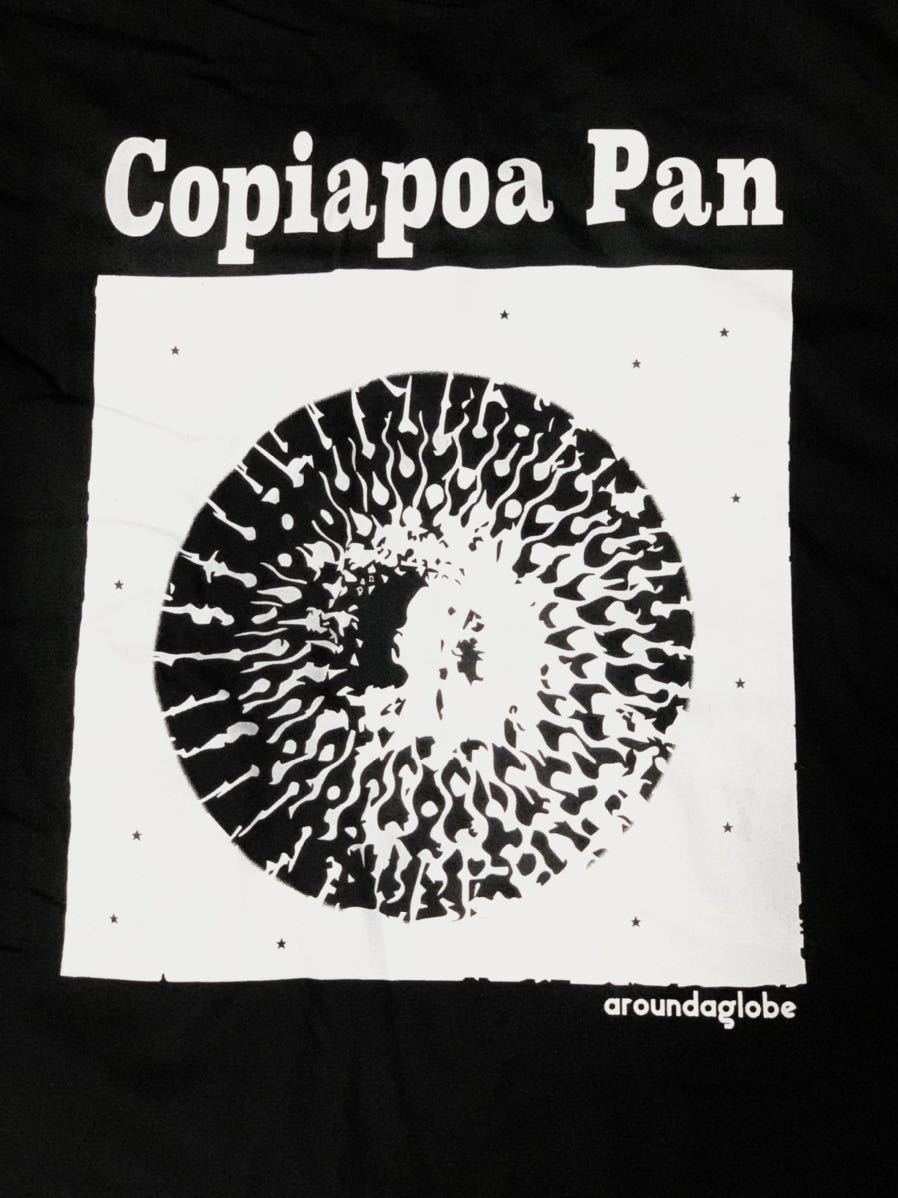 コピアポア　半袖Tシャツ　Lサイズ ブラック　aroundaglobe サボテン　黒王丸　copiapoa 植物