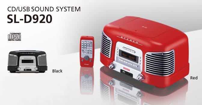 極美品】 TEAC ティアック レトロ調CDラジオプレーヤー ヴィンテージ