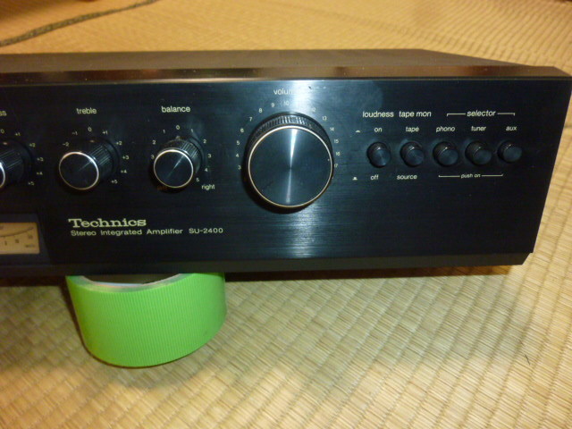 Technics テクニクス SU-2400 プリメイン アンプ ステレオアンプ