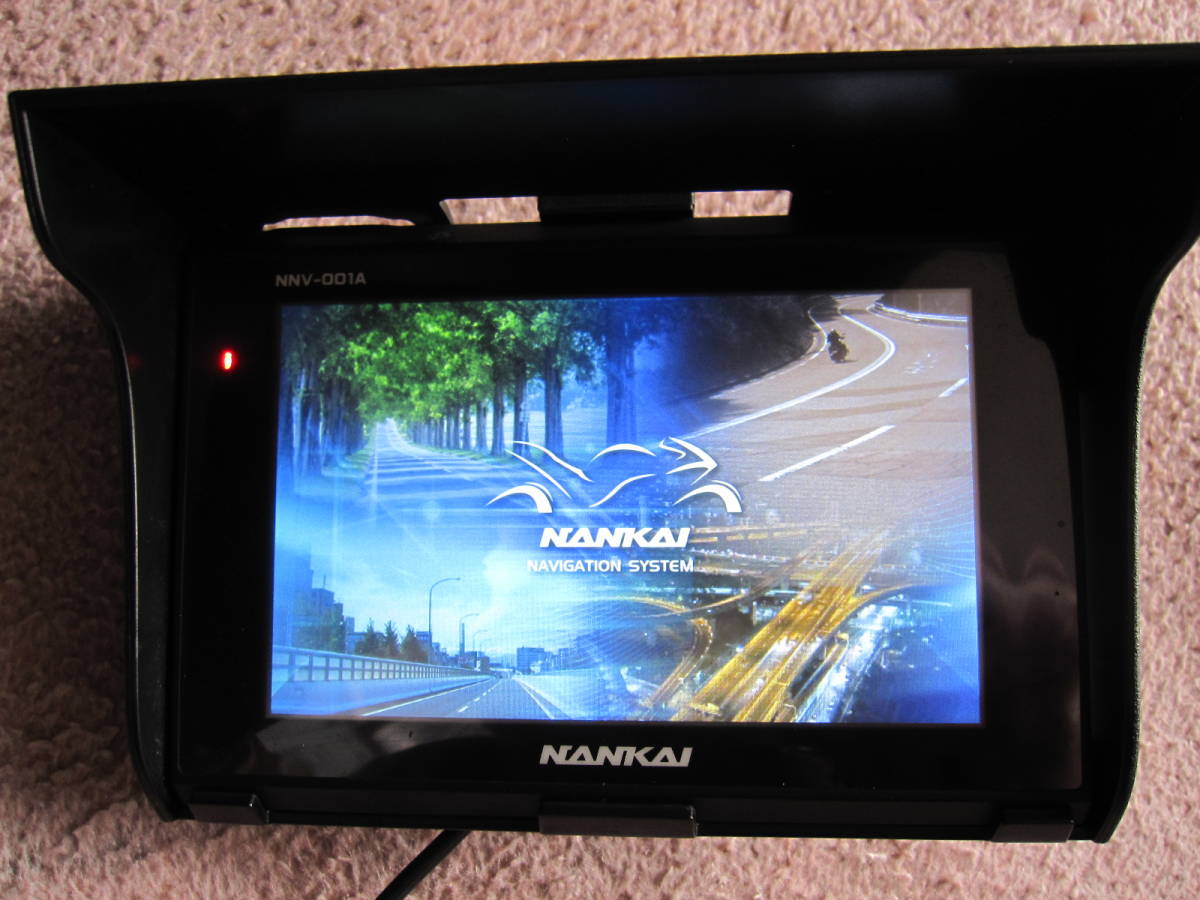 配送無料 南海 NANKAI NNV-001A オートバイ専用設計 ポータブルナビ