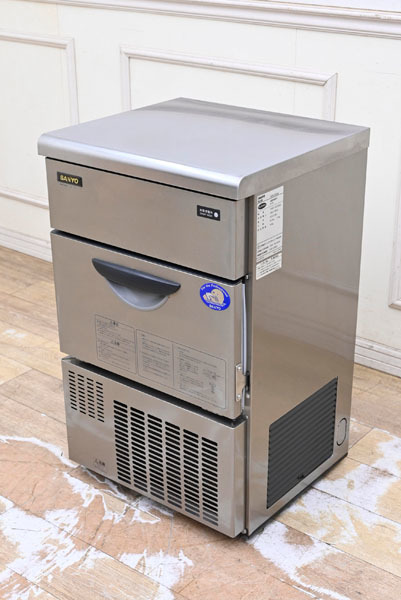 SANYO サンヨー 製氷機 SIM-S38A 100V キューブアイス 厨房機器 中古