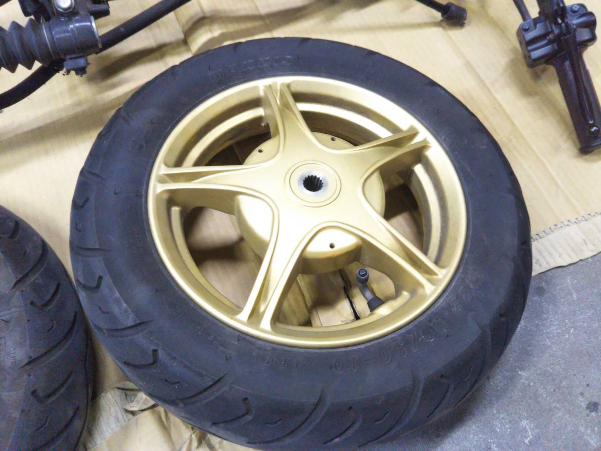 ヤマハYAMAHA ジョグJOG ZR SA39J スペシャルエディション フロント 