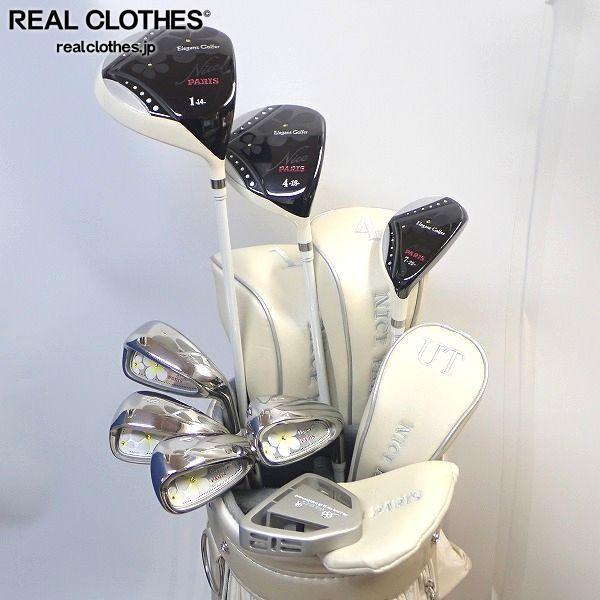 PARIS Elegant Golfer レディースクラブセット Elegant Golfer PARIS レディースクラブ セットFLEX L NICE PARIS
