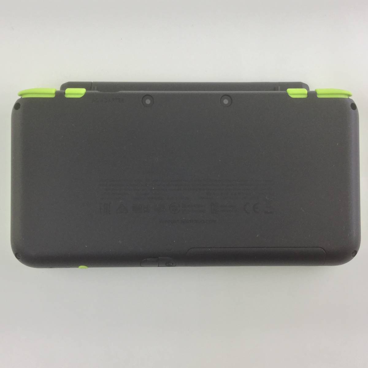 動作確認済】Newニンテンドー2DSLL 本体 ブラック/ライム 任天堂 JAN  