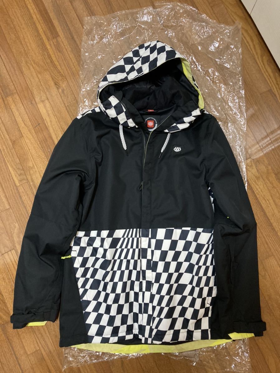 686Men's Foundation Insulated JKT Msize Checkers 0 Foundation Jacket Spray PRFO Country