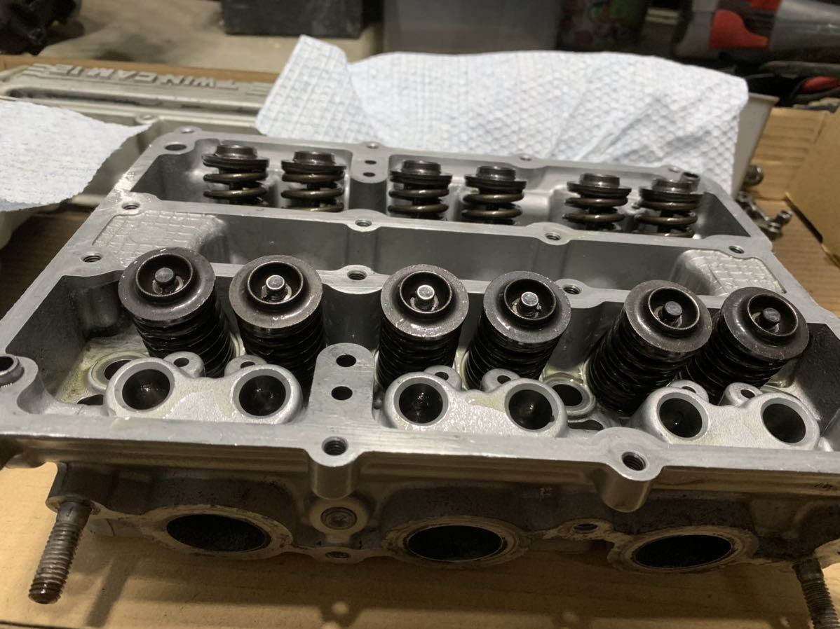 スズキ　F6A ツインカム　DOHC カプチーノ　ワークス　シリンダーヘッド EA11R CN11S cp21