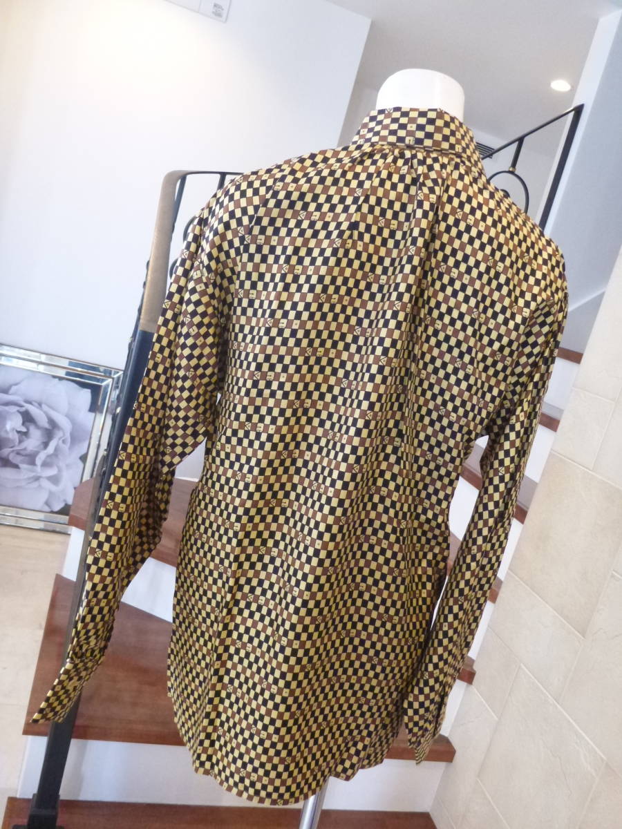 超美品 Roberta Di Camerino ☆ロベルタディカメリーノ イタリア製 茶 