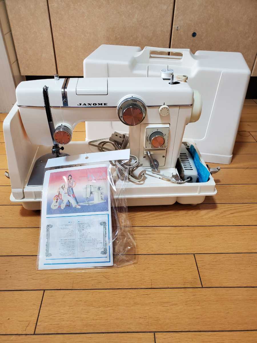 最安値，新作 ☆美品☆JANOME ジャノメミシン 802動作確認済
