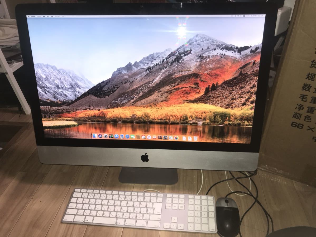 ジャンク iMac 27インチ（Mid 2011） Core i7 3.4GHz/16GB MC814J/A