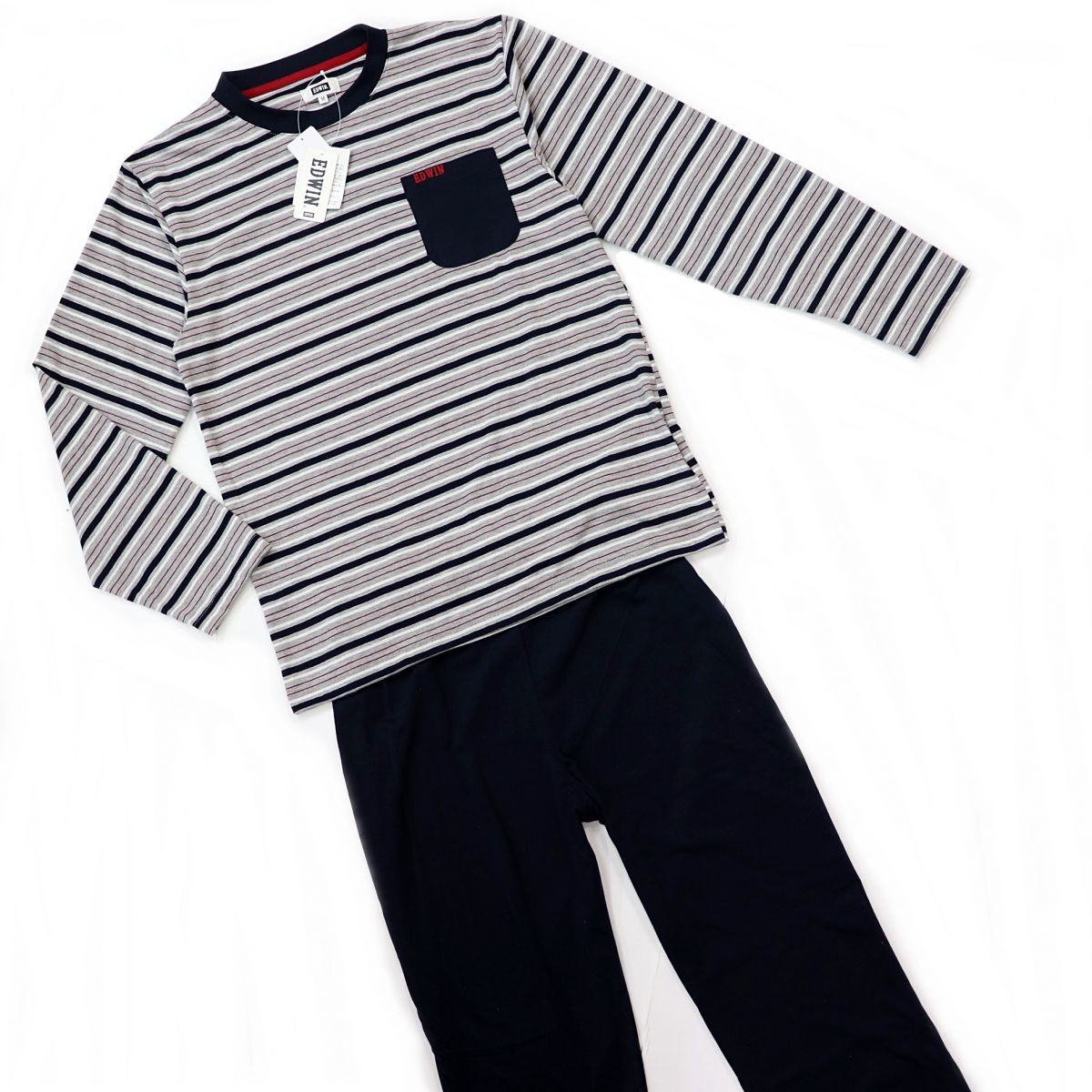 エドウィン Edwin メンズ ロゴ入り ボーダー柄 上下セット スーツ セットアップ Set1430 0238 L 一 五 弐 Qwer ジャージ 売買されたオークション情報 Yahooの商品情報をアーカイブ公開 オークファン Aucfan Com