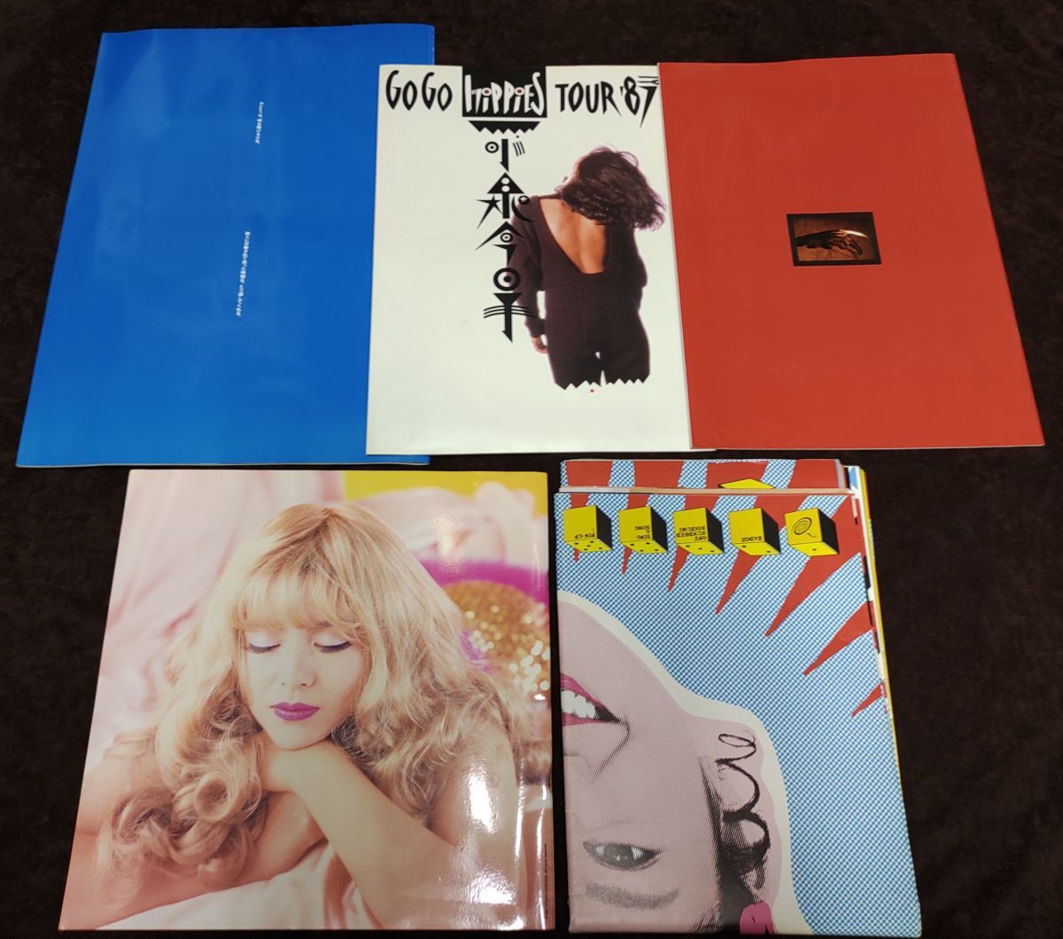 小泉今日子 ツアーパンフレット』【全5冊セット】/86、87、88、89、91