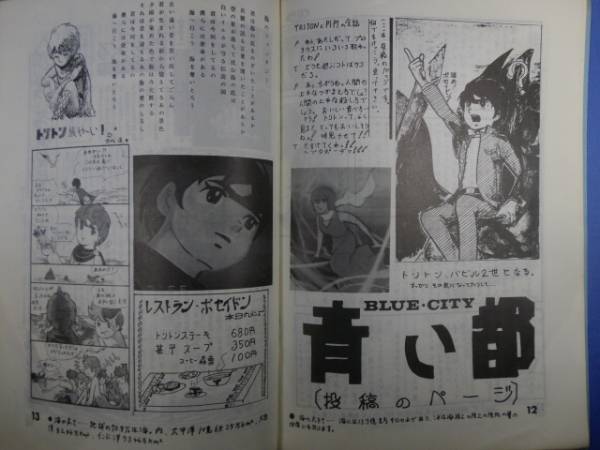 希少アニメ資料☆「海のトリトン」最初期同人誌(少年)｜売買された
