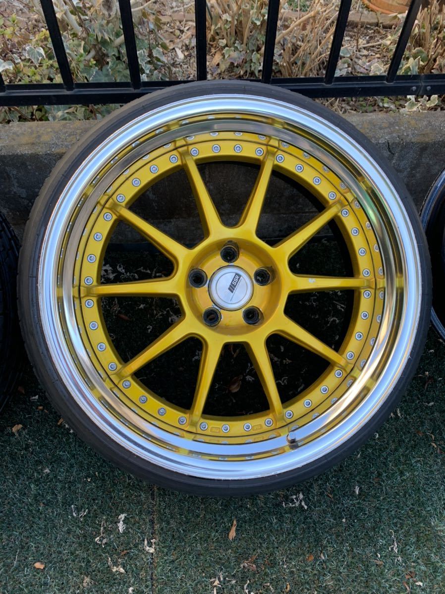 SSR SP3 20インチ 9.5J+12 10.5J+5 PCD114.3 4本 フーガ シーマ 