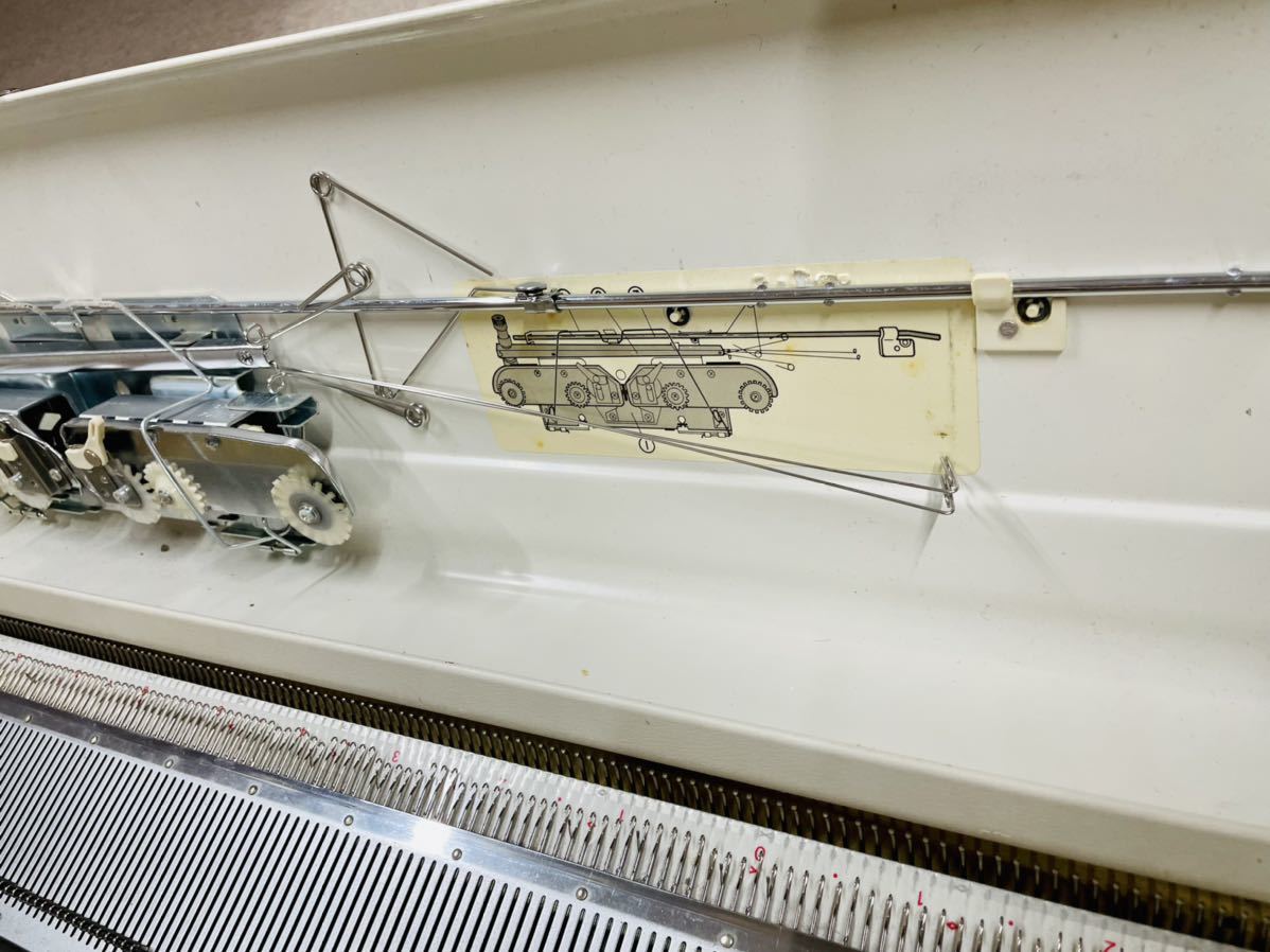 編み機 SILVER-REED SK-360 シルバー精工 カンタン60 シルバー
