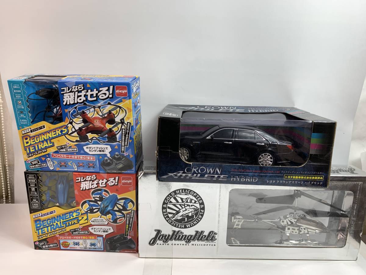 中古 ラジコン まとめ 4点セット ヘリコプターは未使用品だど思われ 