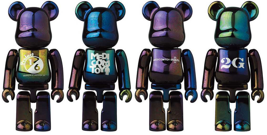 全4種ノベルティコンプ】BE@RBRICK シリーズ 43 MEDICOM Toy Plusベア