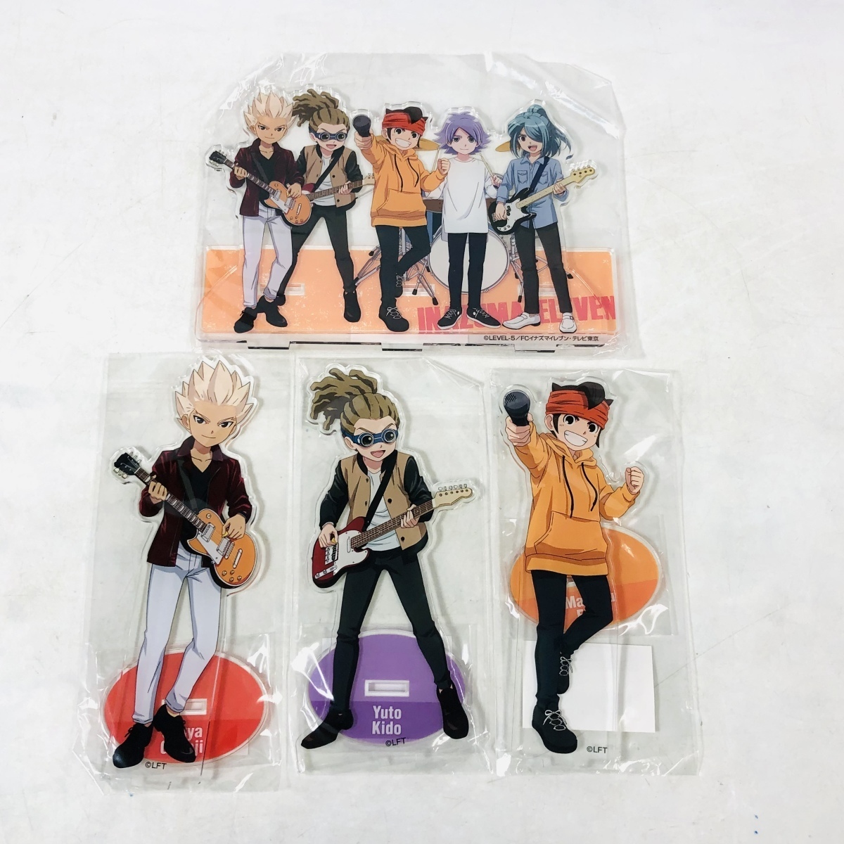 新品未開封 イナズマイレブン BIGアクリルスタンド vol.2 4点セット 円 