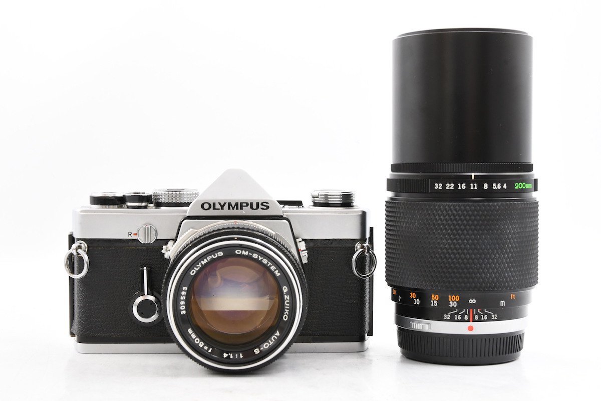 送料込】OLYMPUS オリンパス OM-1 G.ZUIKO AUTO-S 50mm F1.4 一眼レフ