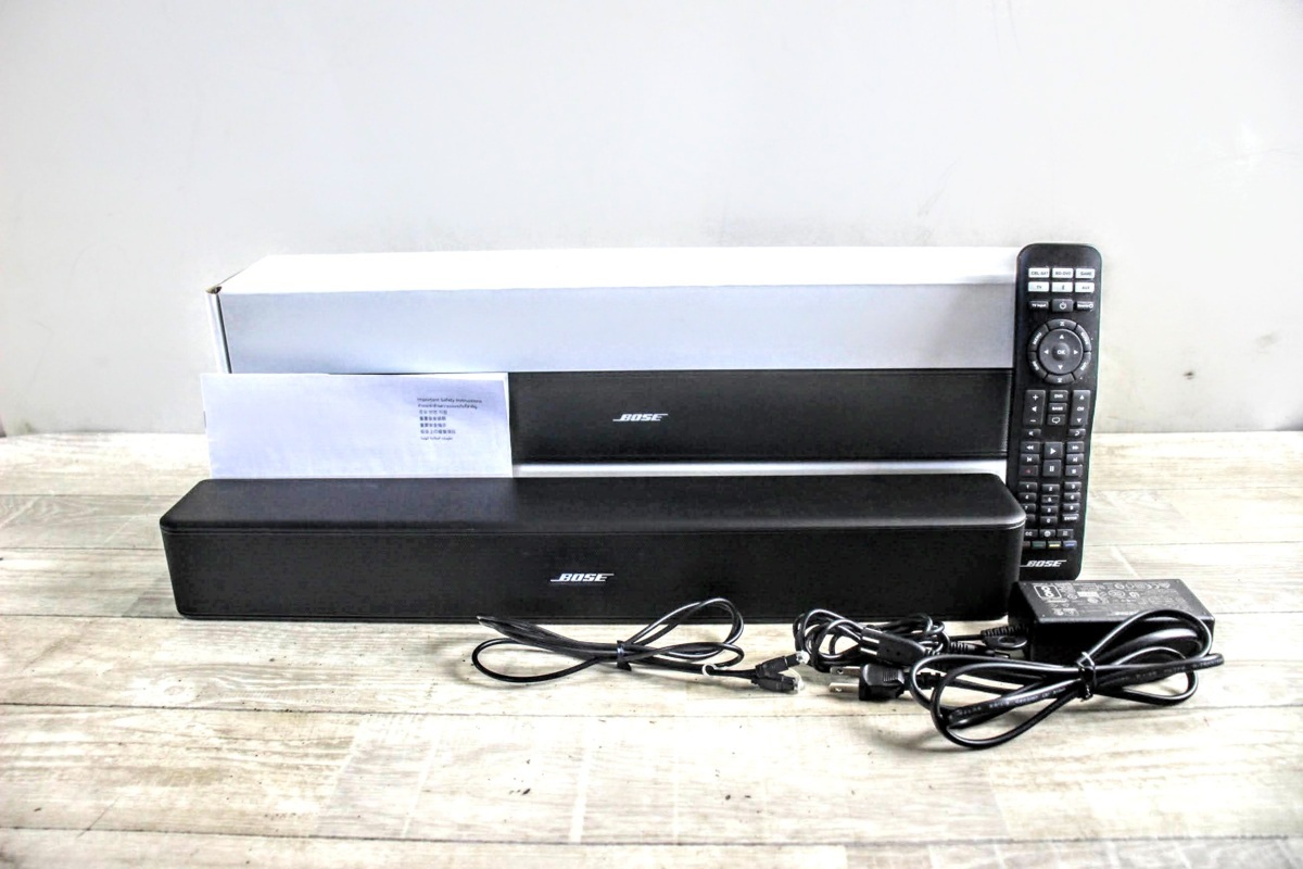 No.571 BOSE ボーズ Solo 5 TV sound system サウンドバー スピーカー